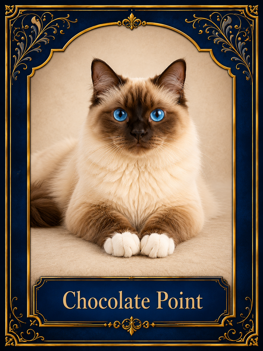 Chocolate Point Birman