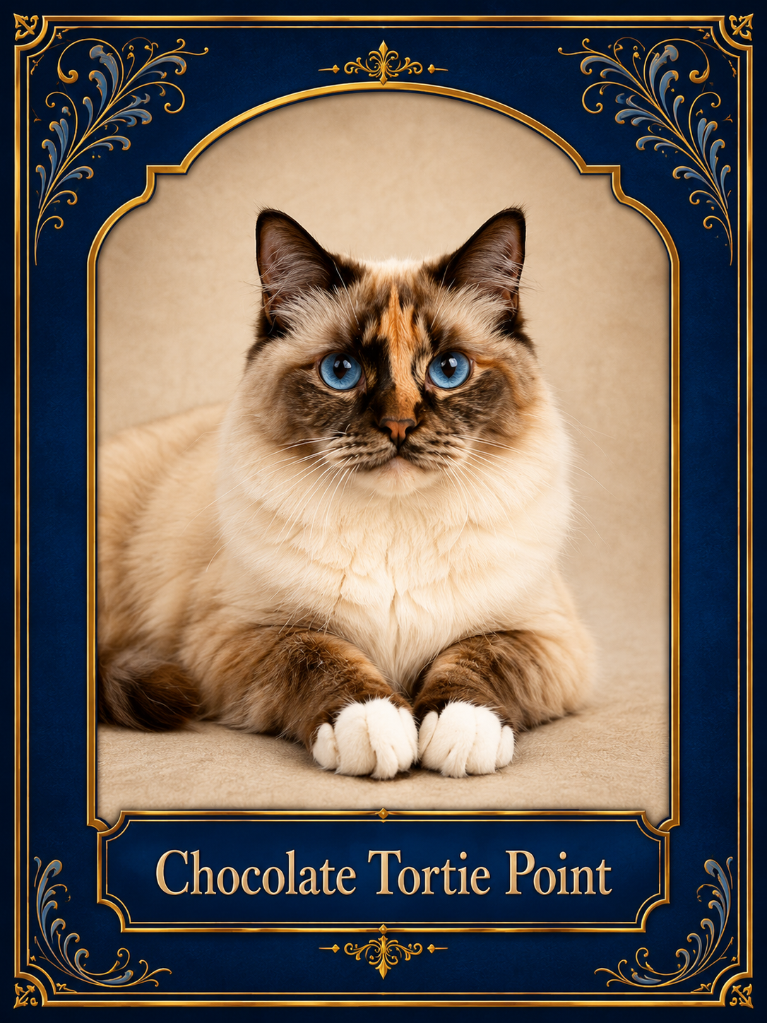Chocolate Tortie Birman