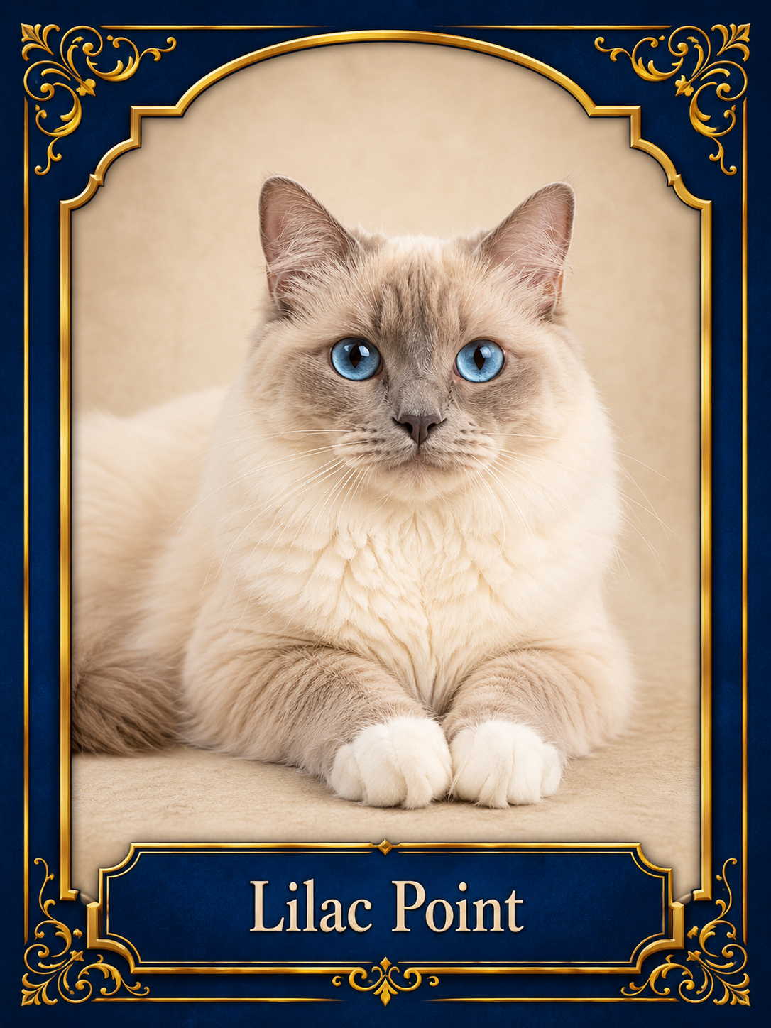 Lilac Point Birman